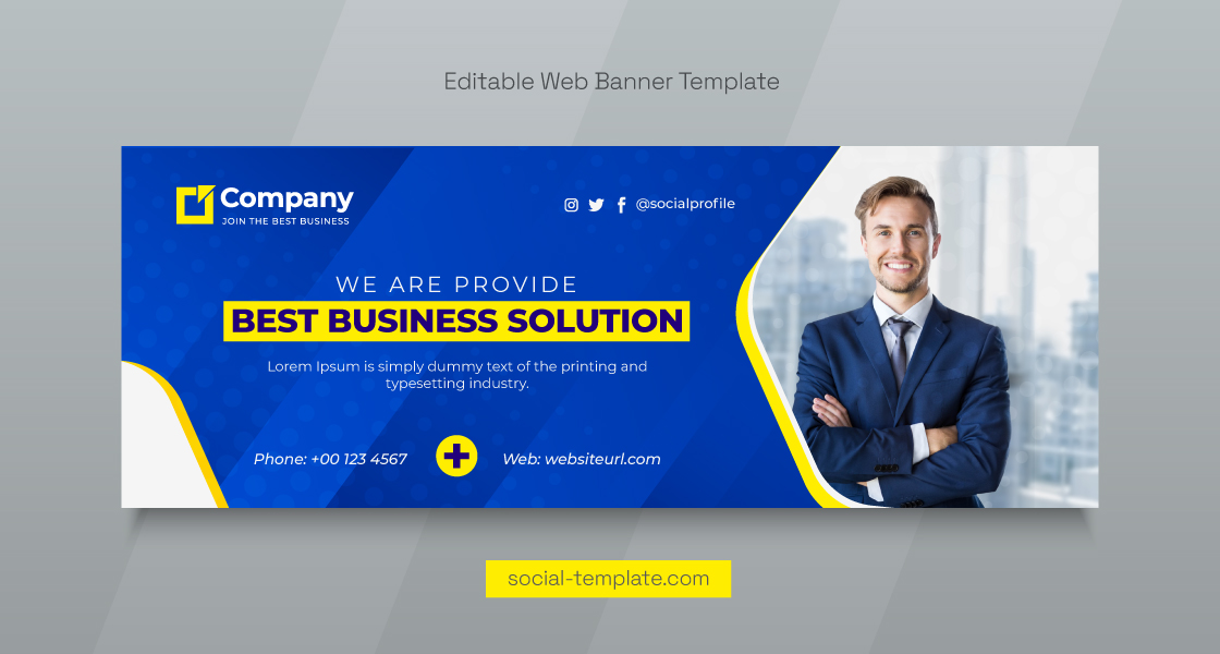 Business cover banner